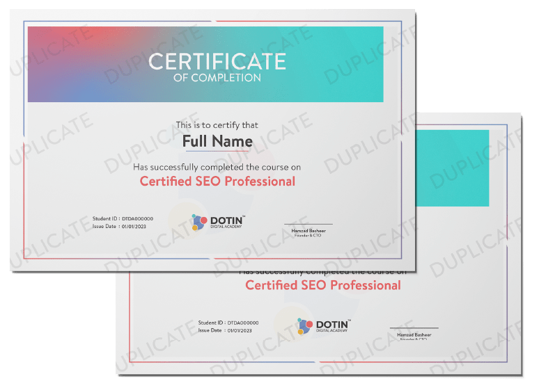 CSP Certificate