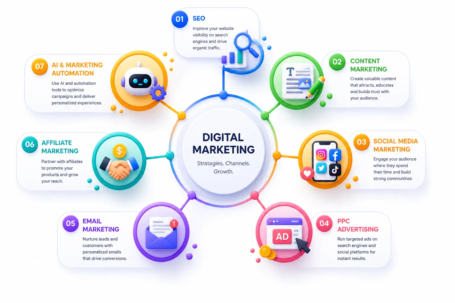 Digital marketing Types