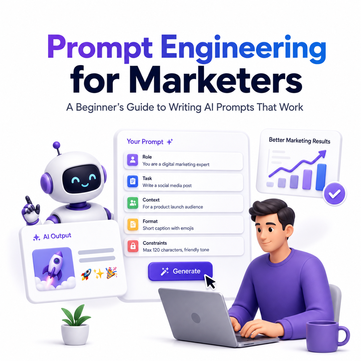 Prompt Engineering for Marketers: A Beginner’s Guide to Writing AI Prompts That Work
