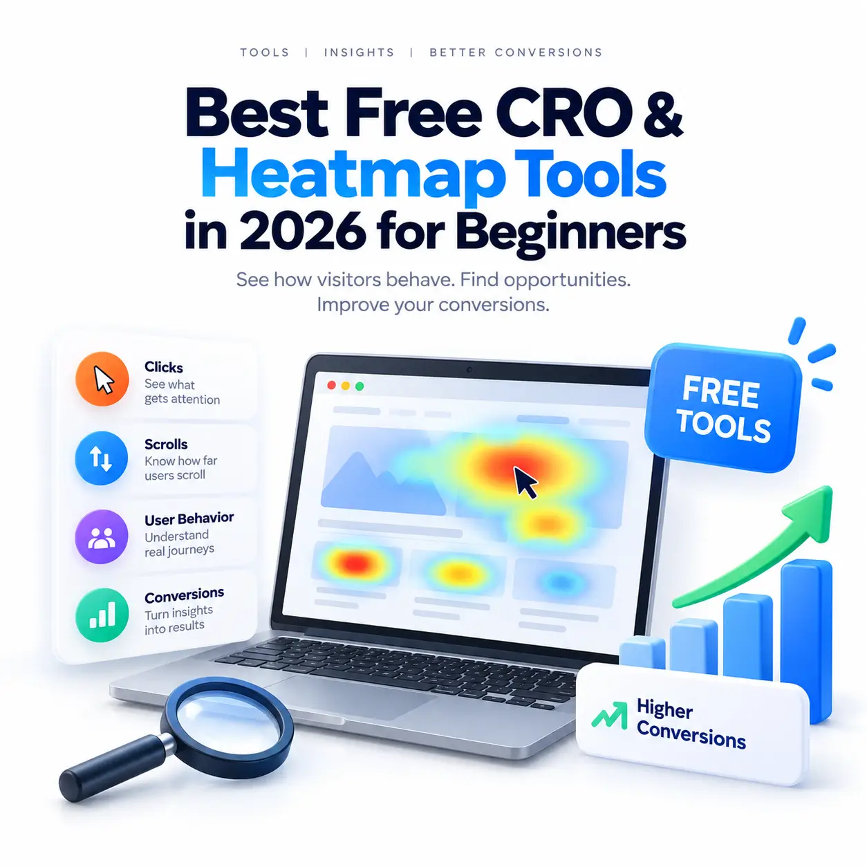 Best Free CRO & Heatmap Tools in 2026 for Beginners