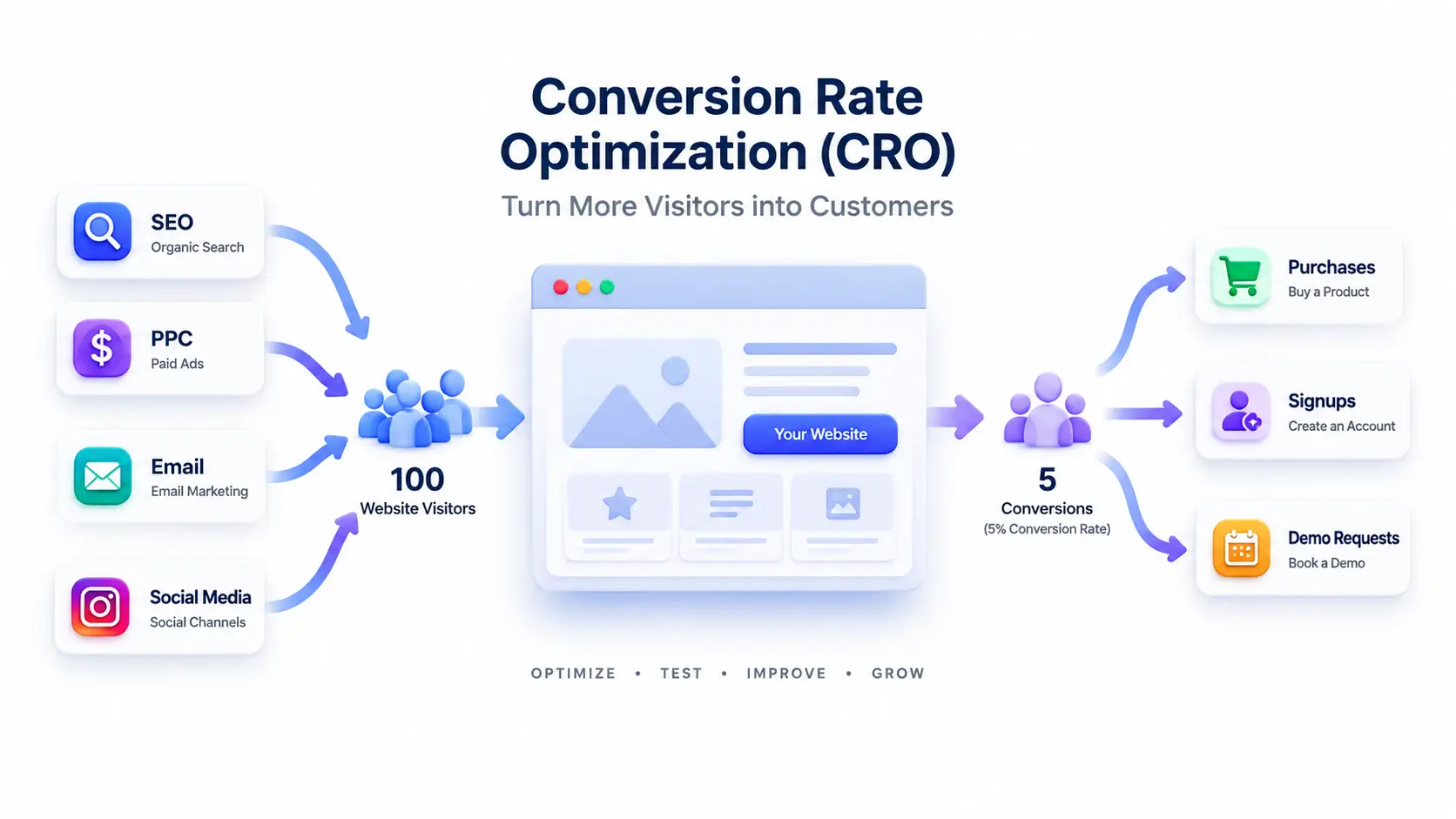 What is conversion rate optimization