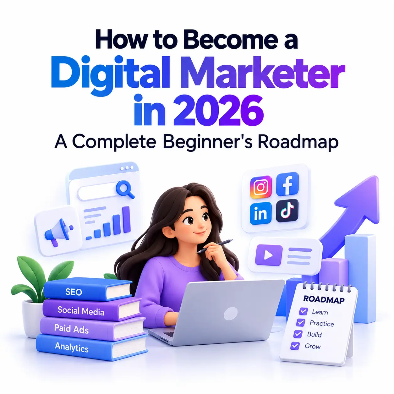 how to become an expert digital marketer
