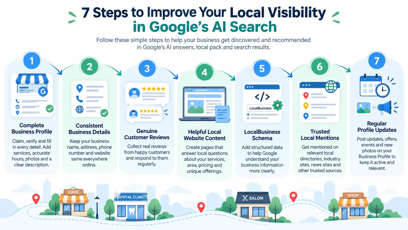 7 Steps to Local SEO Visibility
