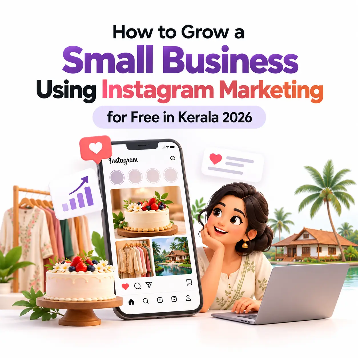 Kerala Small Business Instagram Growth