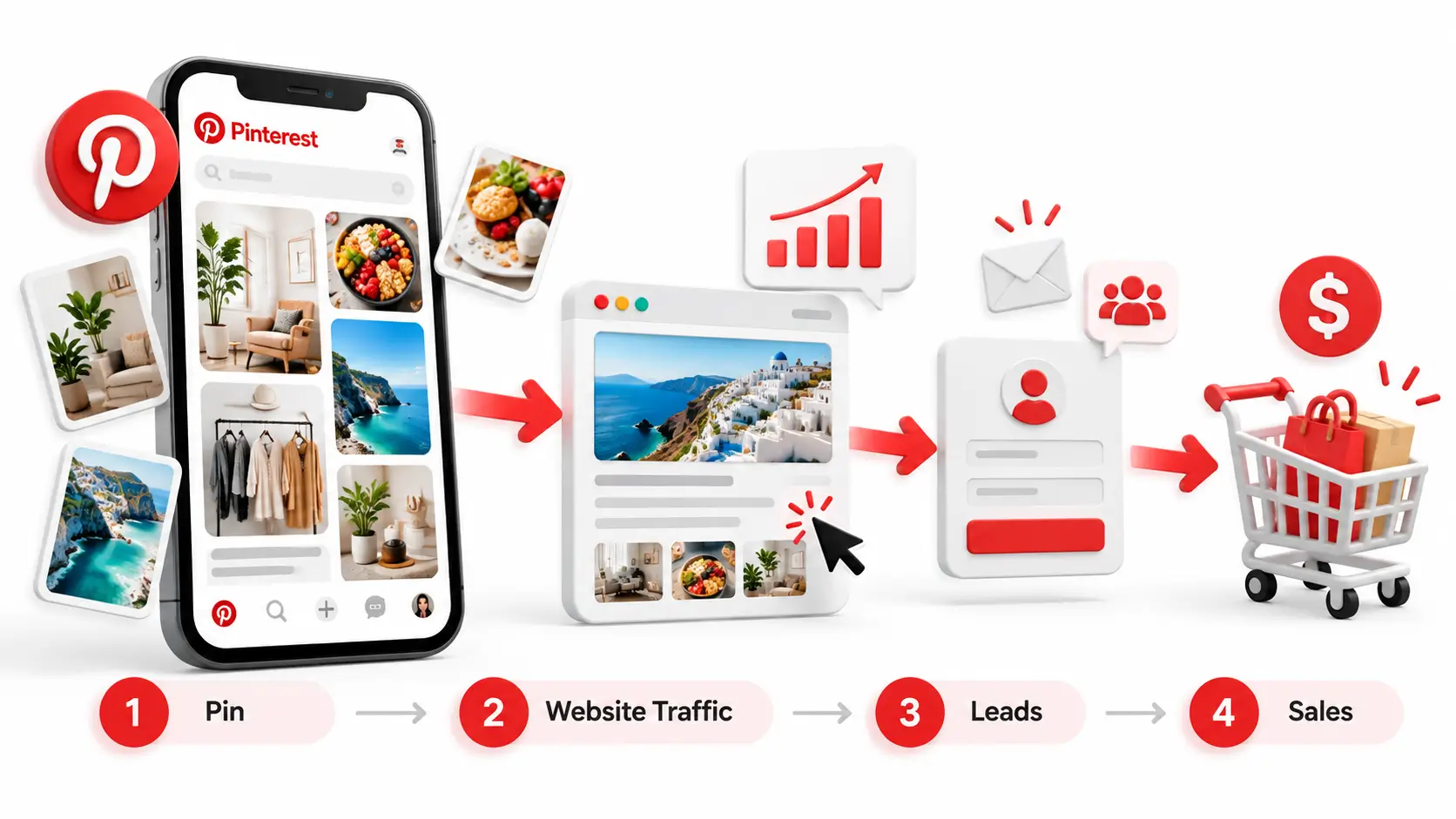 Pinterest to Sales Growth Journey