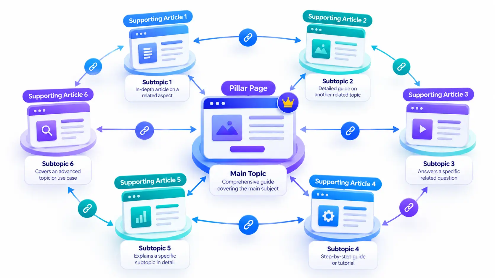 Topical Authority Content Cluster Hub